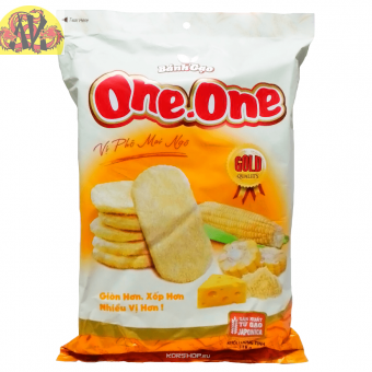 Крекеры рисовые ONE ONE со вкусом кукурузы и сыра