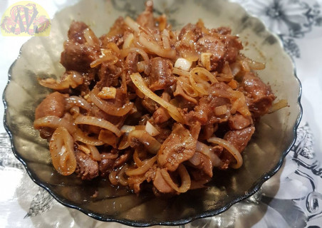 Курица хе желудки (кг).