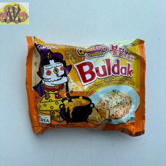 Лапша BULDAK со вкусом курицы 4 сыра SAMYANG (145 гр)