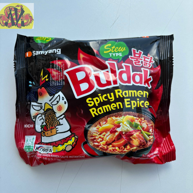 Лапша острая со вкусом курицы Ramen Stew SAMYANG (145 гр) Лапша острая со вкусом курицы Ramen Stew SAMYANG (145 гр)