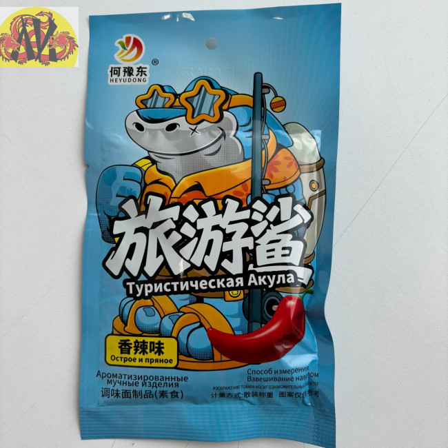 Снек пшеничный HEYUDONG "Туристическая акула" 20 г