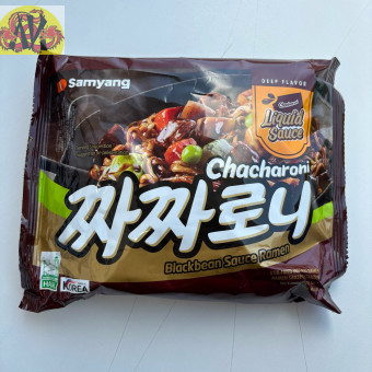 Лапша SAMYANG "Chacharoni" с соусом из черных соевых бобов м/у 140 г