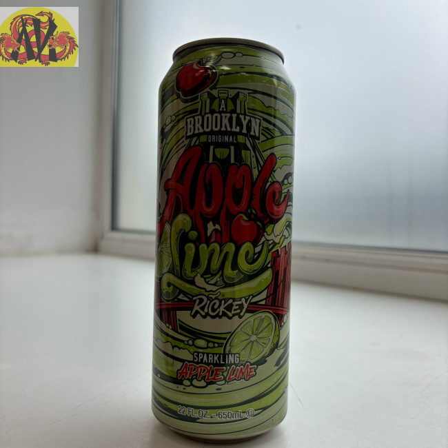 Напиток б/а негазированный Arizona Rickey "Apple Lime", ж/б, 0,650 л. (США) 775261