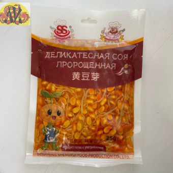 Соя пророщенная в маринаде 250 гр