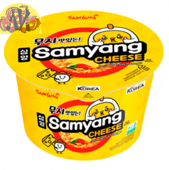 Лапша "Cheese Ramen" со вкусом сыра SAMYANG острая SAMYANG  (105 гр.)