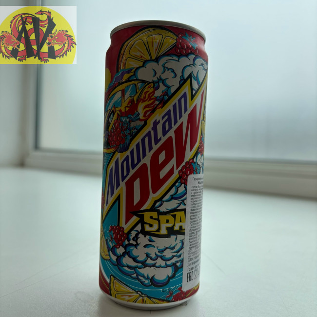 Газированная напиток Mountain Dew Spark 330 мл Польша 049191