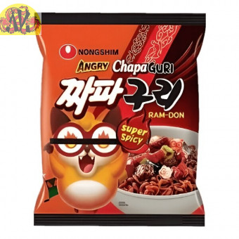 Лапша NONGSHIM "ChapaGuri" острая в мясном соусе 140 г